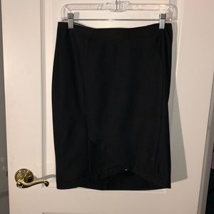 Navy T TAHARI skirt